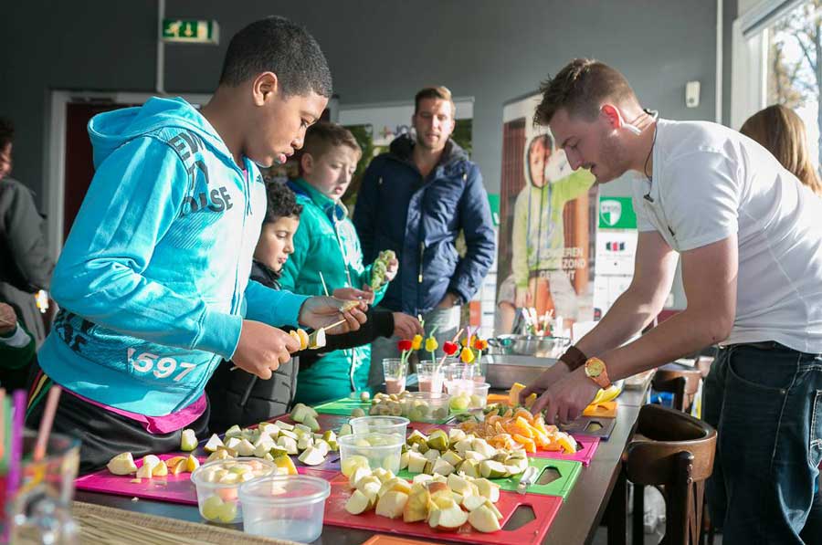 Gezonde sportkantine